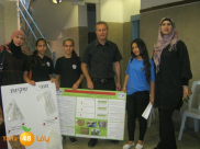 اللد: طلاب اعدادية دار الحكمة يشاركون في مسابقة البحث العلمي في الطيبة